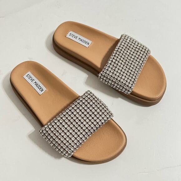 Steve Madden Marren Slide Sandal Size 7.5 - Picture 2 of 9